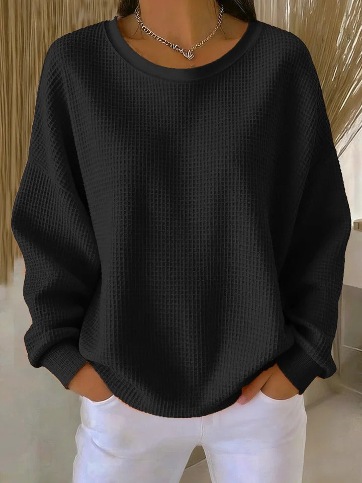 Marthe | Pull Gaufré Classique