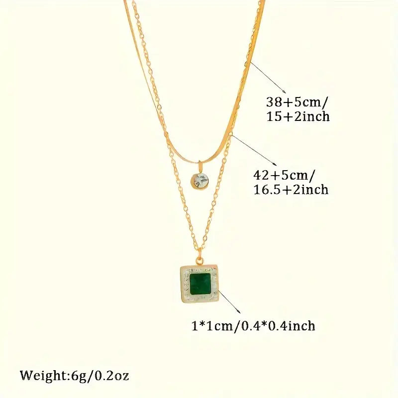 Tirena Valeure Necklace | Gold