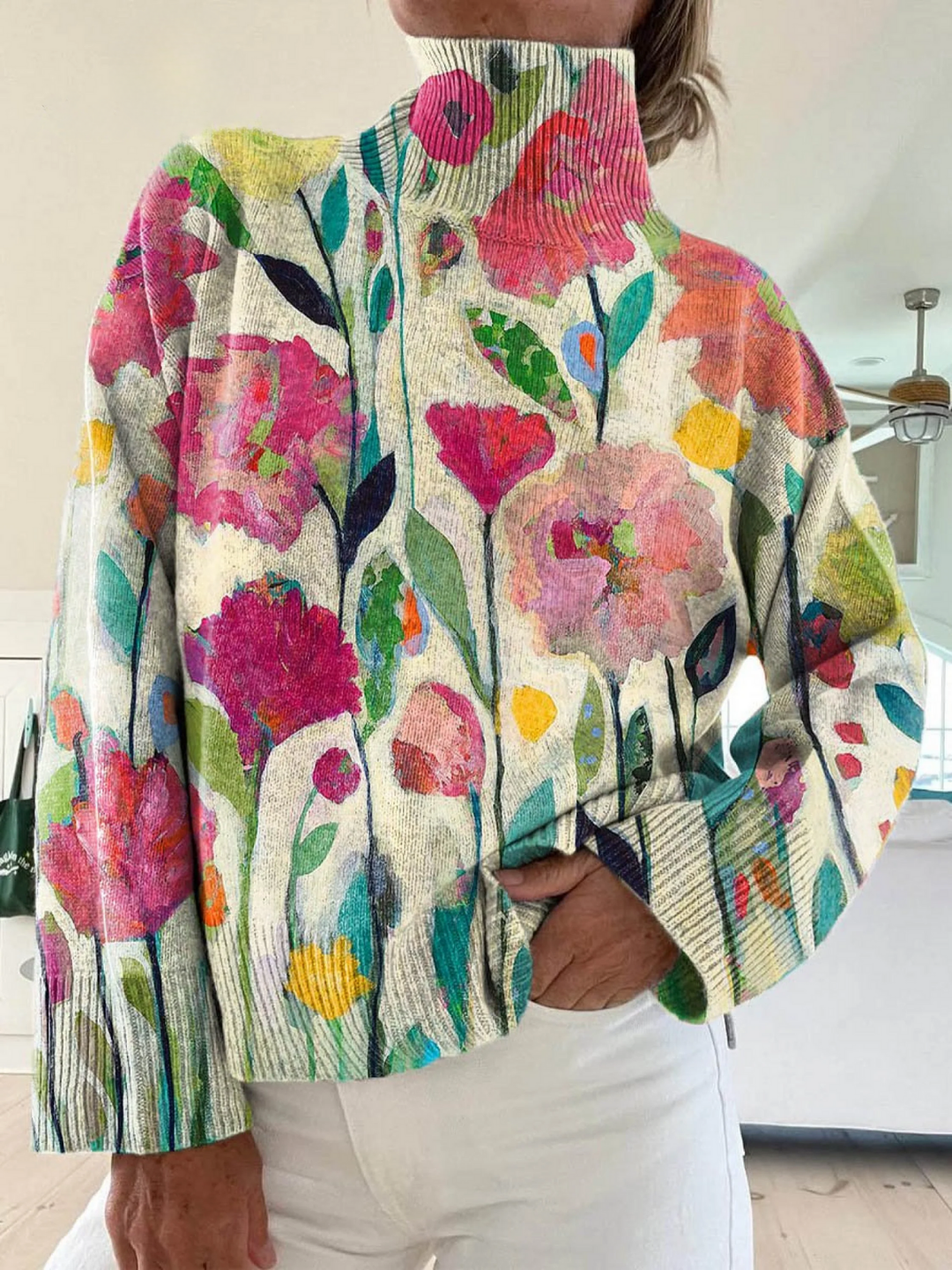 Manon | Pull rétro romantique