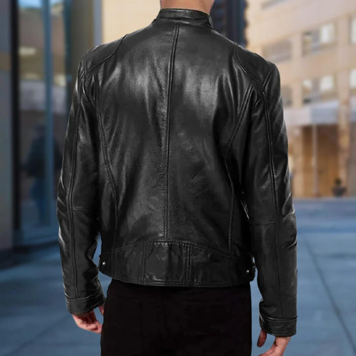 Calvin | Men's Vegan Leather Jacket