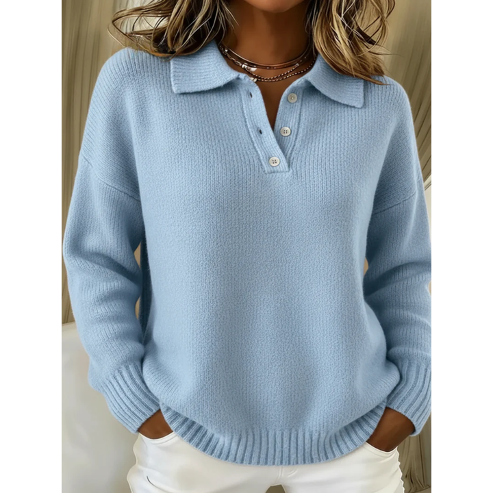 Angèle | Pull Polo Douceur