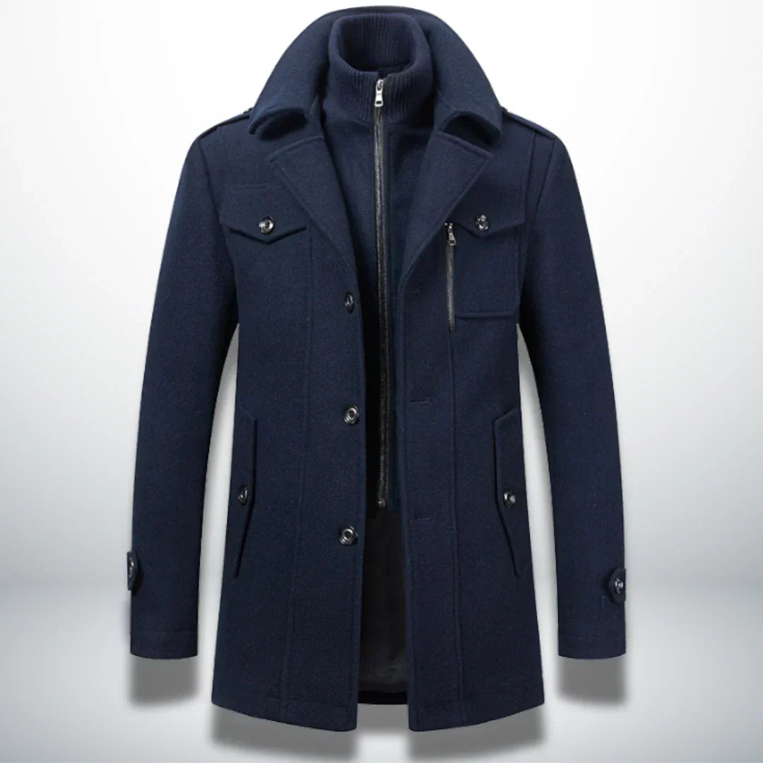 Nordelle | Double-Collar Trench Coat