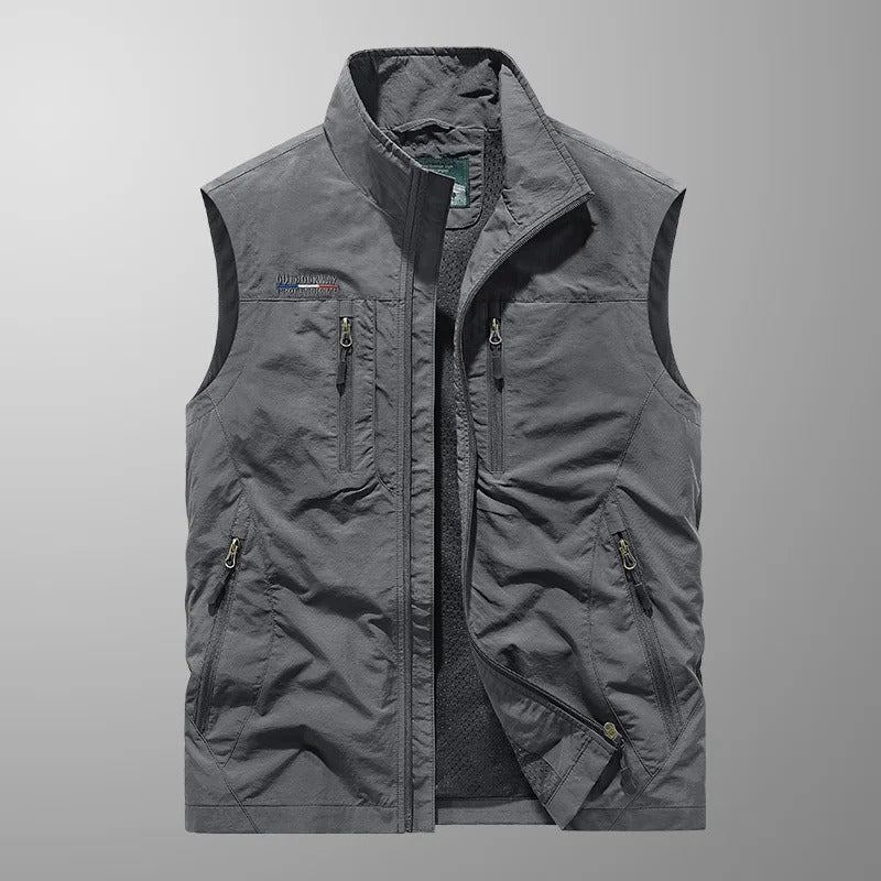 Lars | Men's Breathable Cargo Gilet