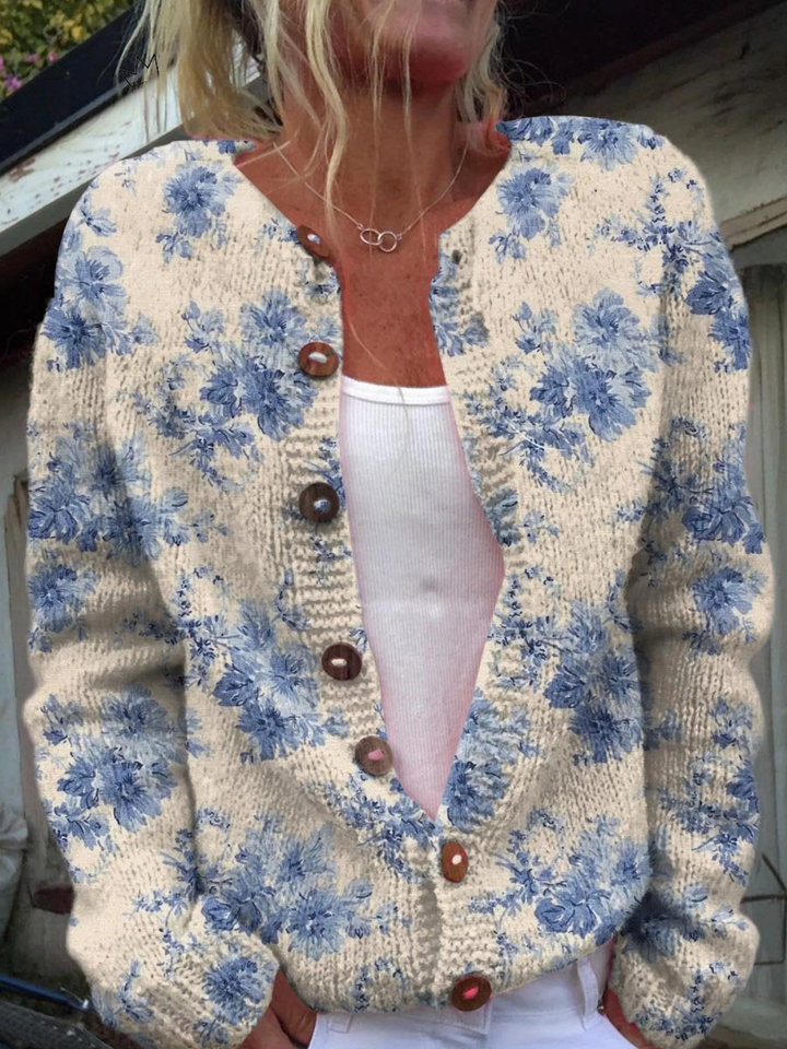 Daysie™ | Vintage Floral Cardigan