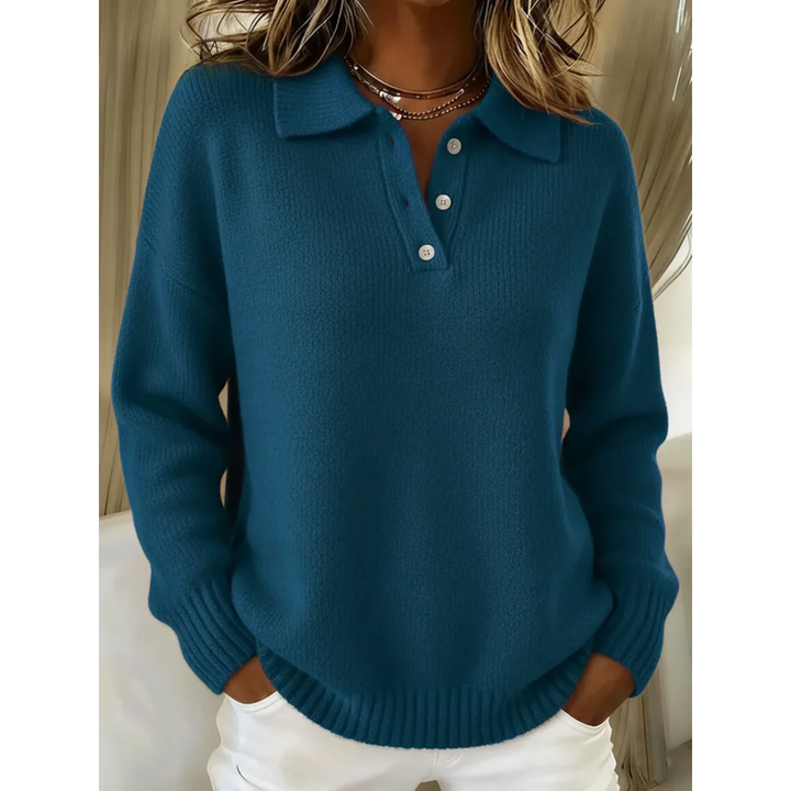 Angèle | Pull Polo Douceur