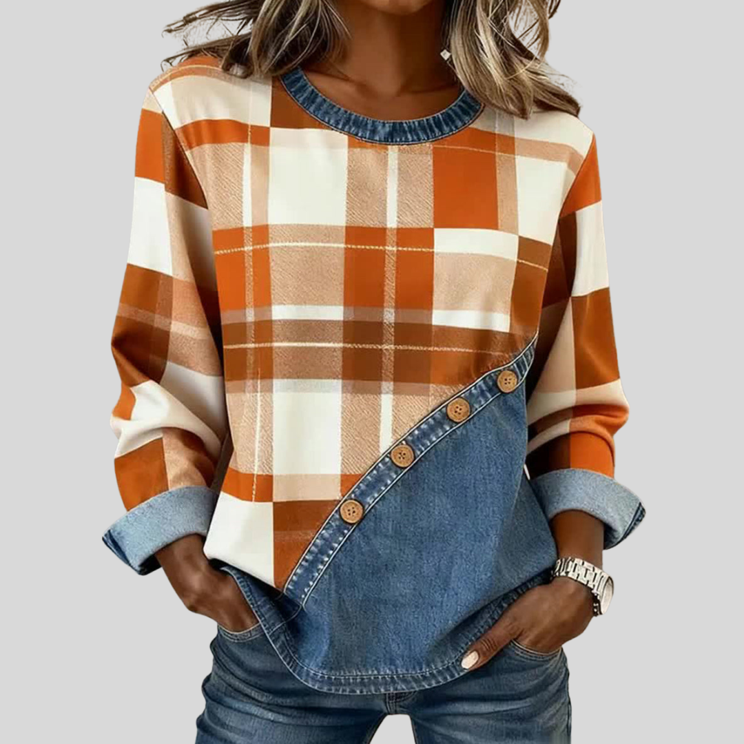 Constance | Pull Patchwork Bohème