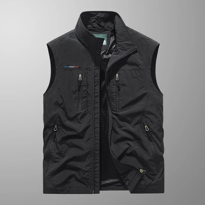Lars | Men's Breathable Cargo Gilet