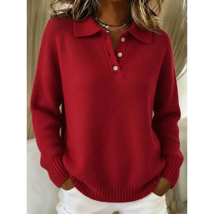 Angèle | Pull Polo Douceur