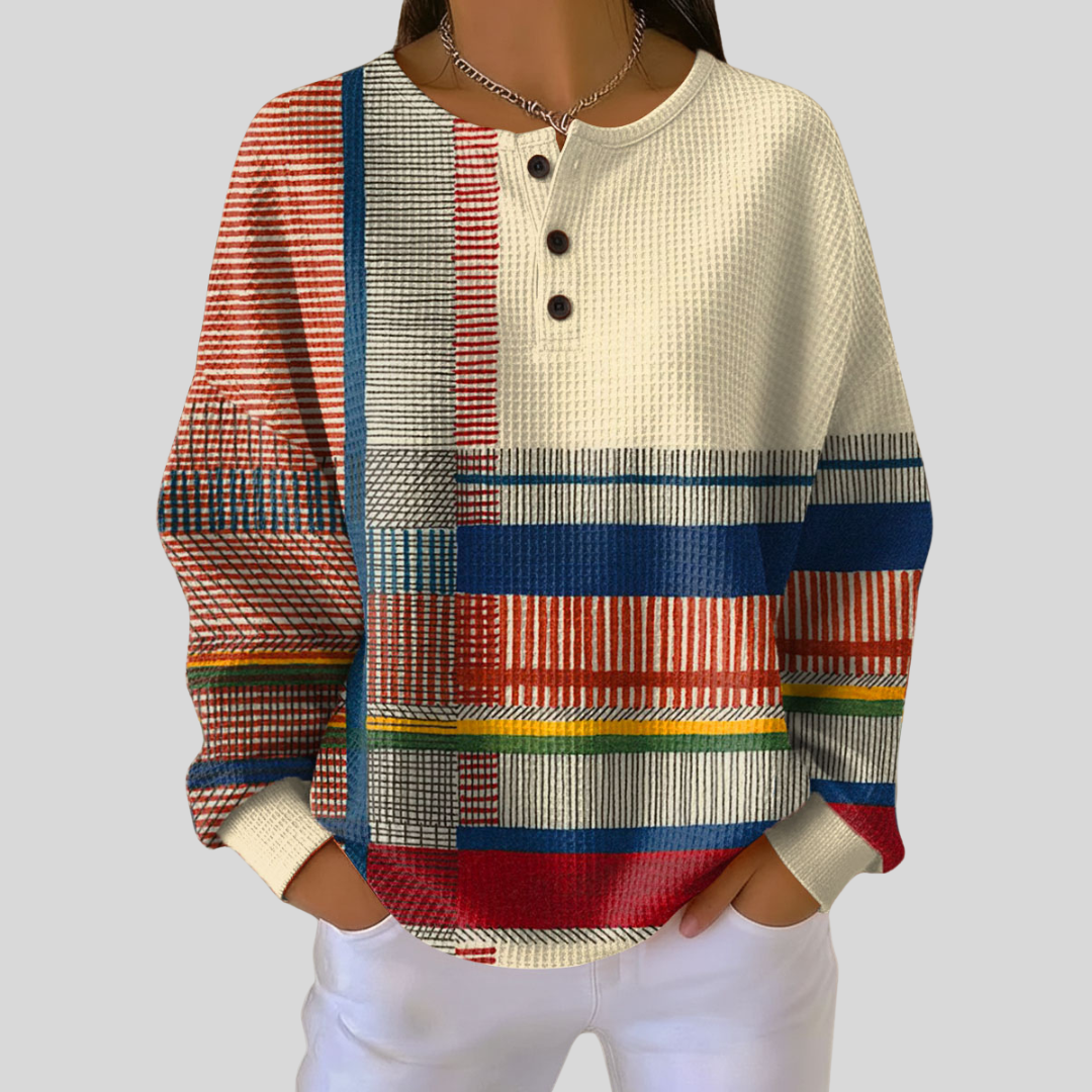 Solange | Pull Henley Classique