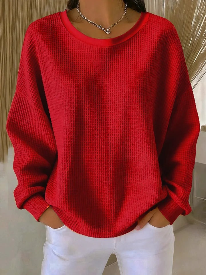 Marthe | Pull Gaufré Classique
