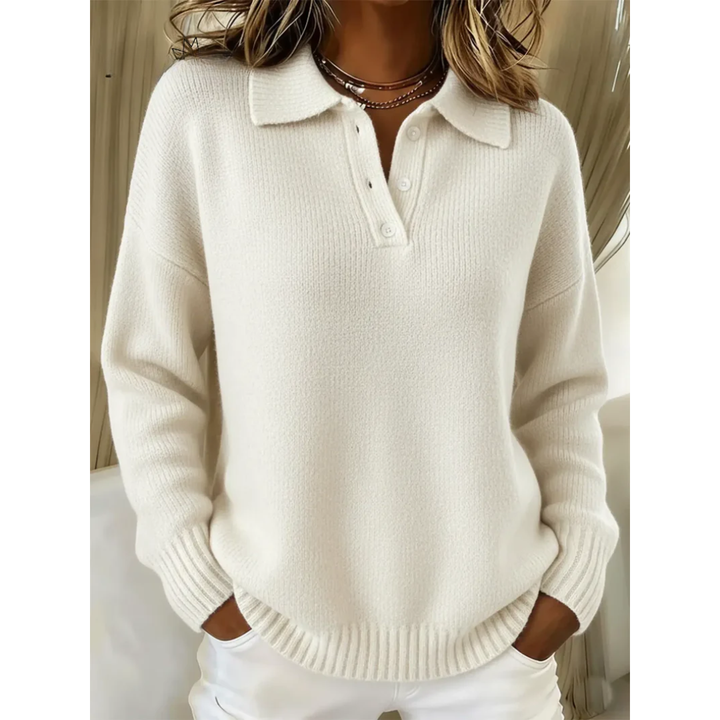 Angèle | Pull Polo Douceur