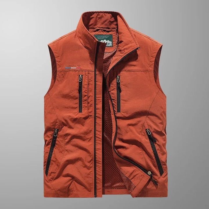 Lars | Men's Breathable Cargo Gilet