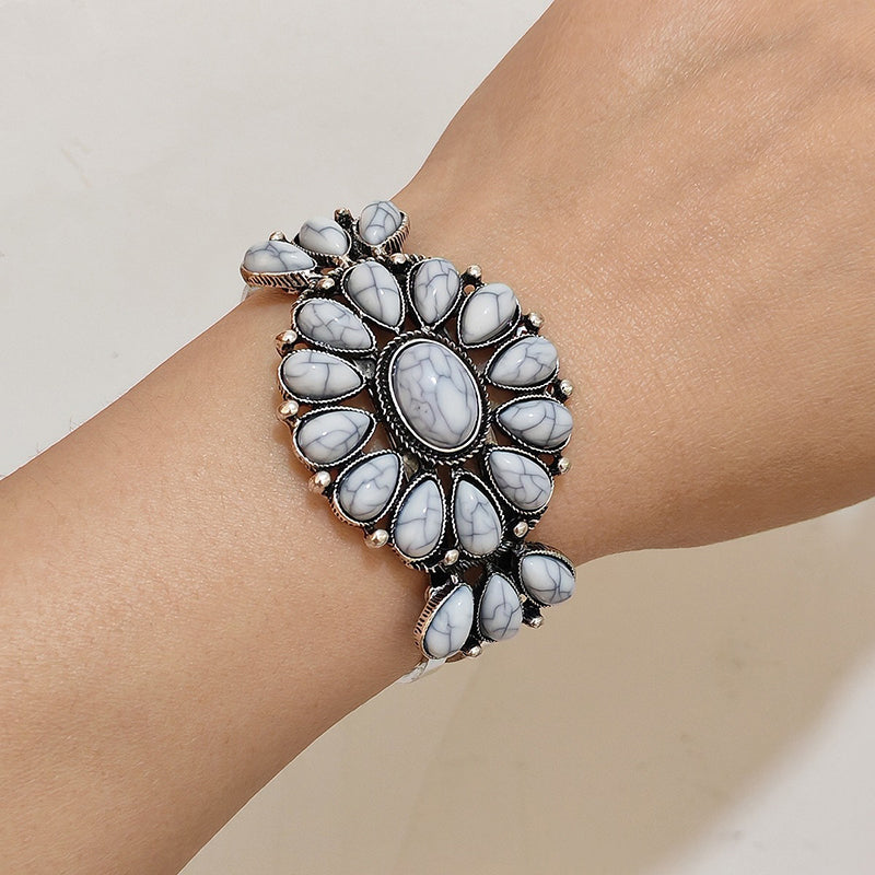Vintage Bohemian Retro Ethnic Turquoise Bracelet