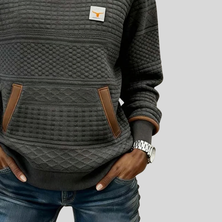 Céline | Sweat Color-Block Col Rond