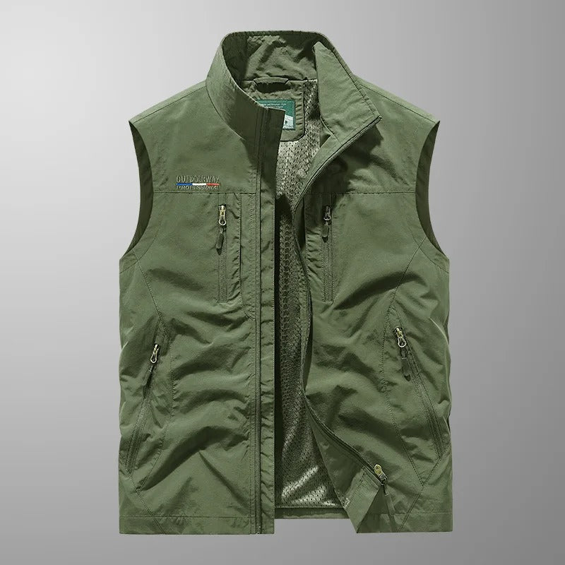 Lars | Men's Breathable Cargo Gilet