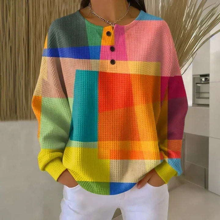 Madeleine | Pull Gaufré Double Épaisseur