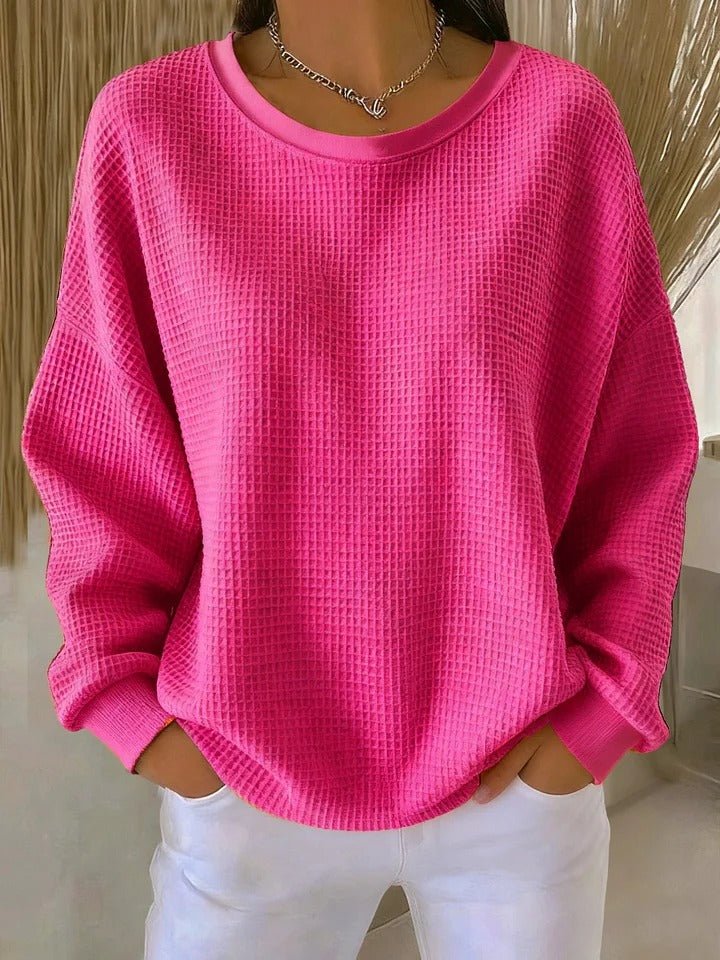 Marthe | Pull Gaufré Classique
