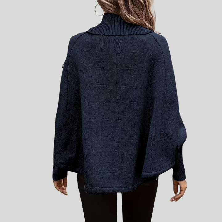 Sylvie | Pull Torsadé Col Monté