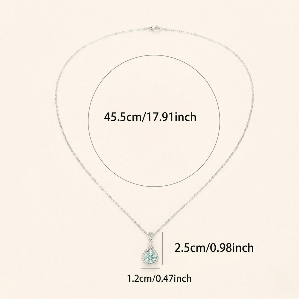 Alindra Voselle Necklace | White Gold