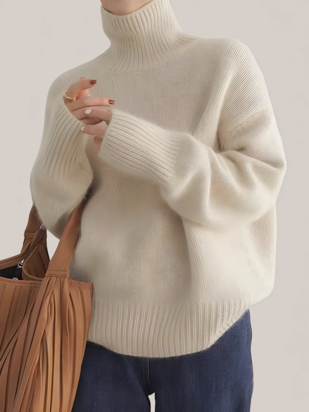 Jade | Pull col montant