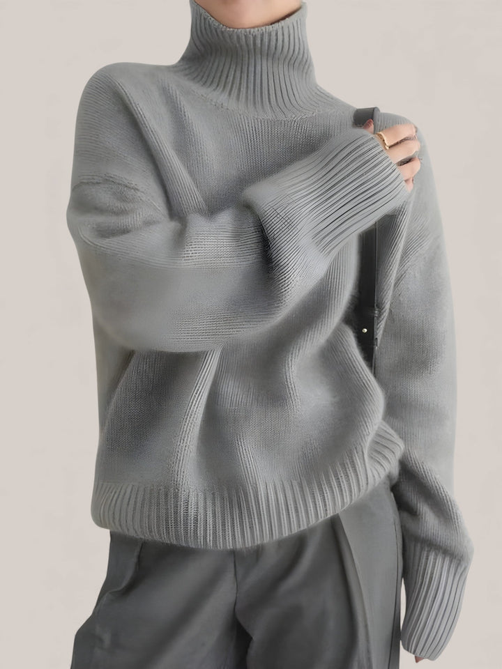 Jade | Pull col montant