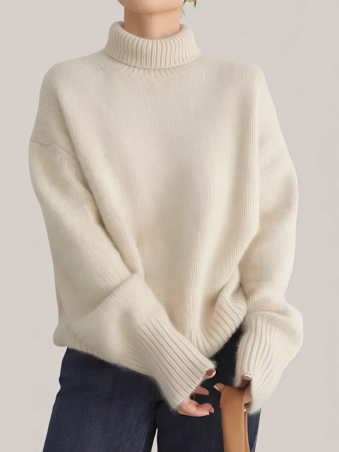 Jade | Pull col montant