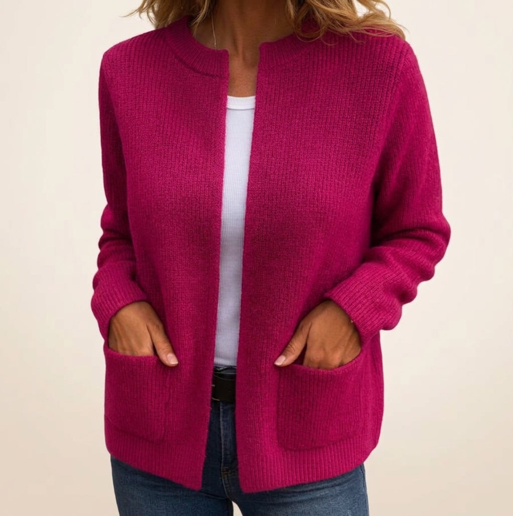Maeve | Cosy Zip-Up Cardigan