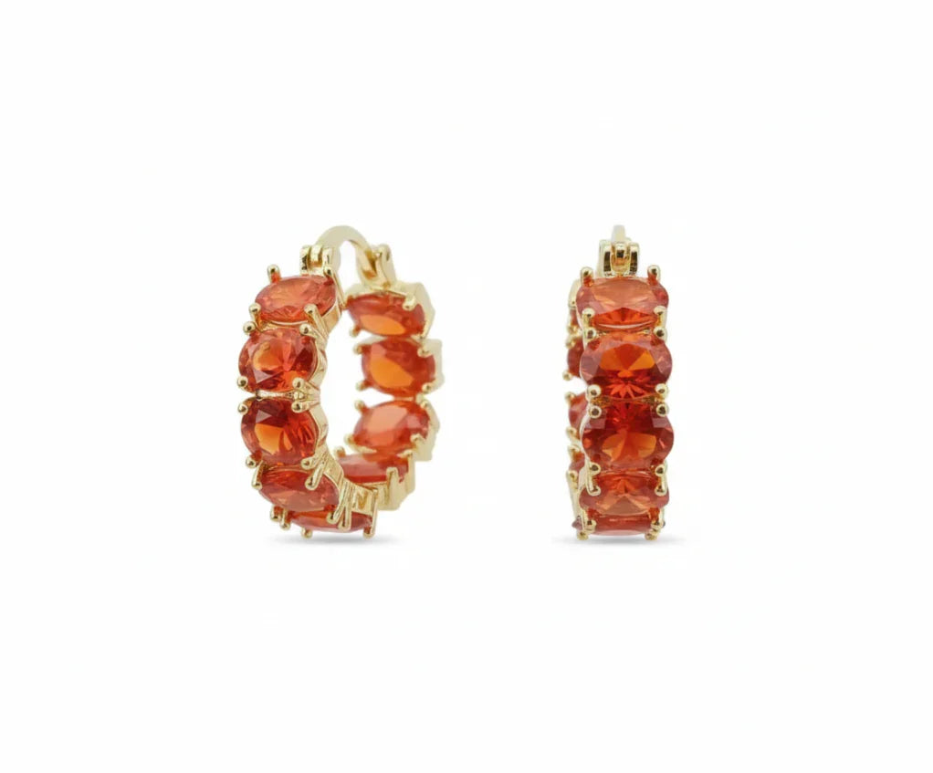 Crown Earrings | Gold