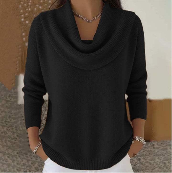 Zélie | Pull Col Drapé