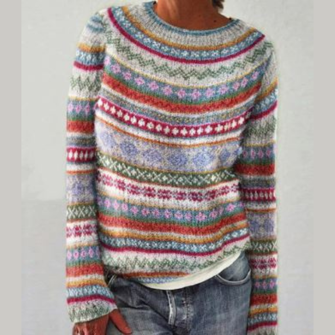 Héloïse | Colourful Vintage Jumper