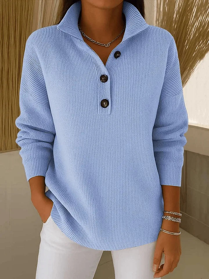 Suzanne | Pull Col Polo Cranté