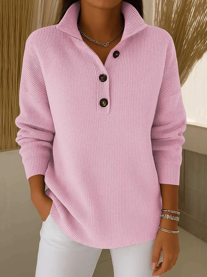 Suzanne | Pull Col Polo Cranté