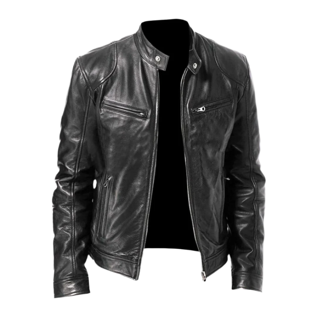 Calvin | Men's Vegan Leather Jacket