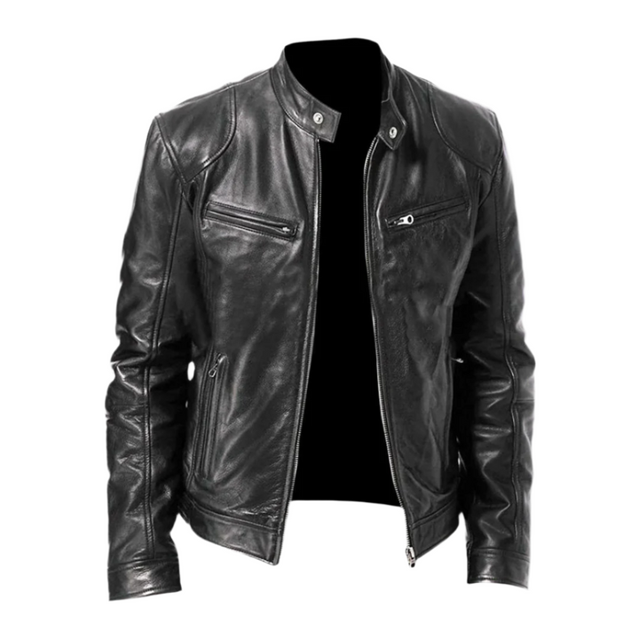 Calvin | Men's Vegan Leather Jacket
