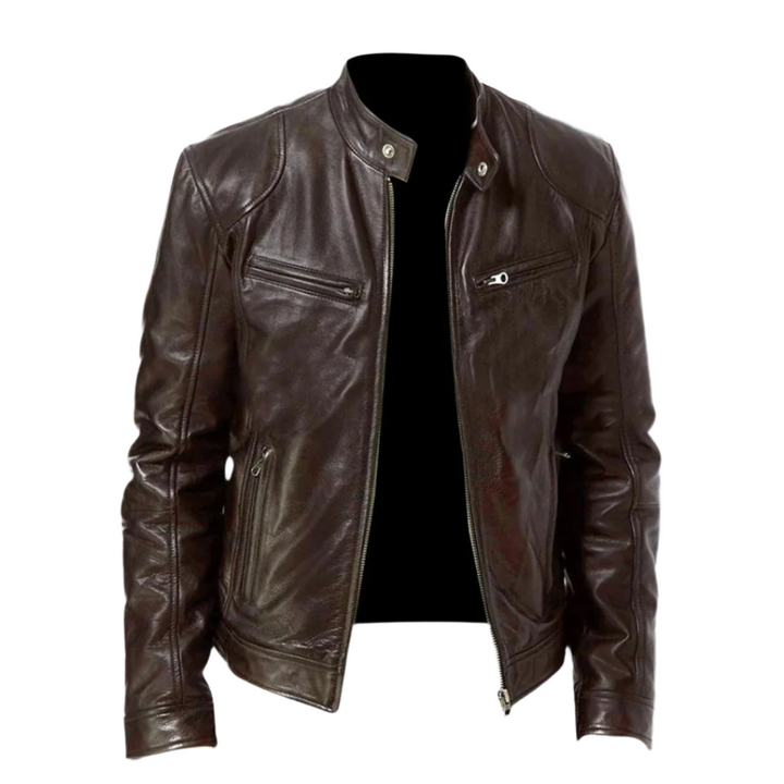 Calvin | Men's Vegan Leather Jacket