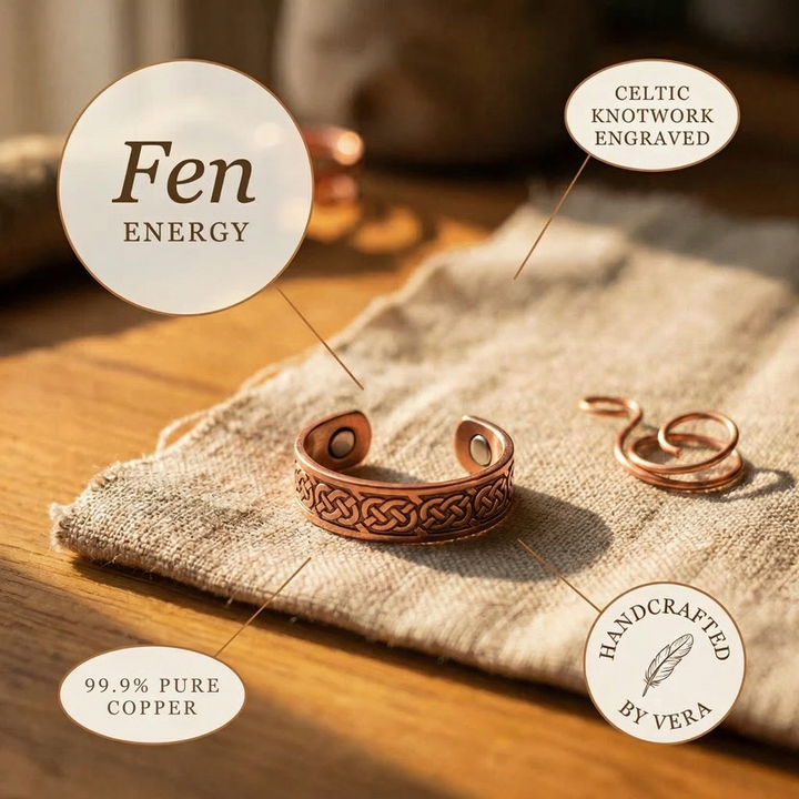 Rose's Fen Copper Ring