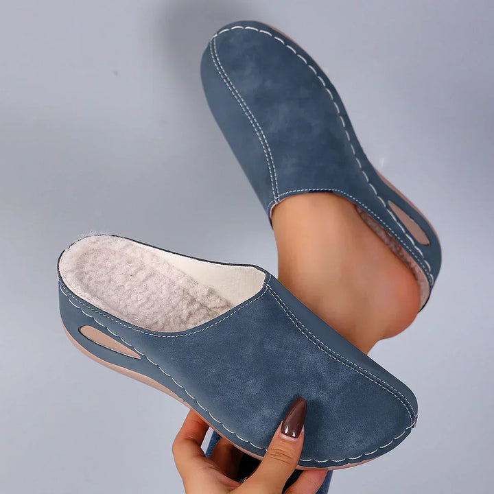 Thea™ | Warm Orthopaedic Slippers for Everyday Comfort