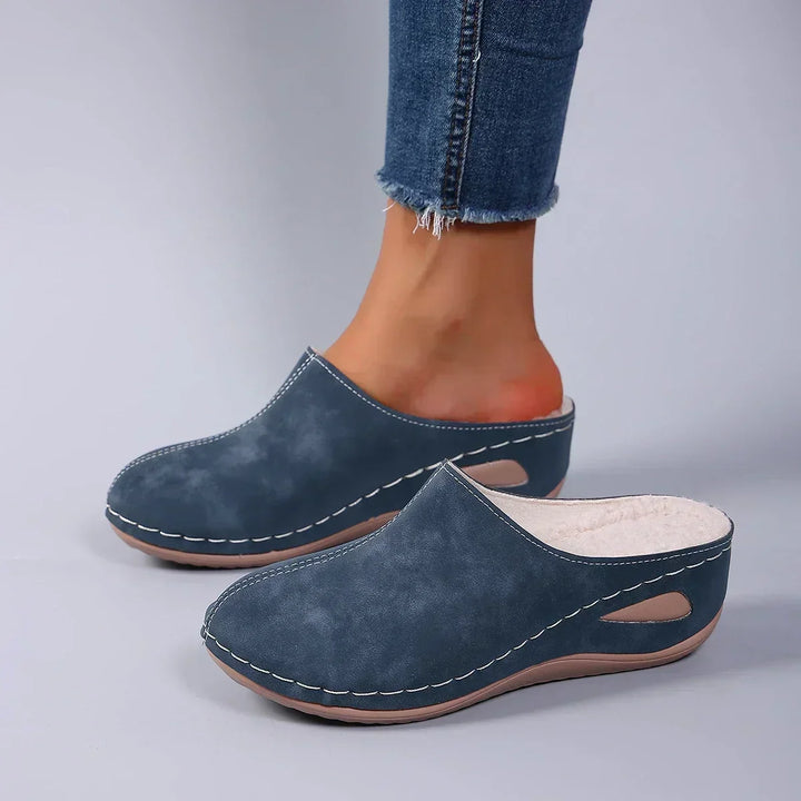 Thea™ | Warm Orthopaedic Slippers for Everyday Comfort
