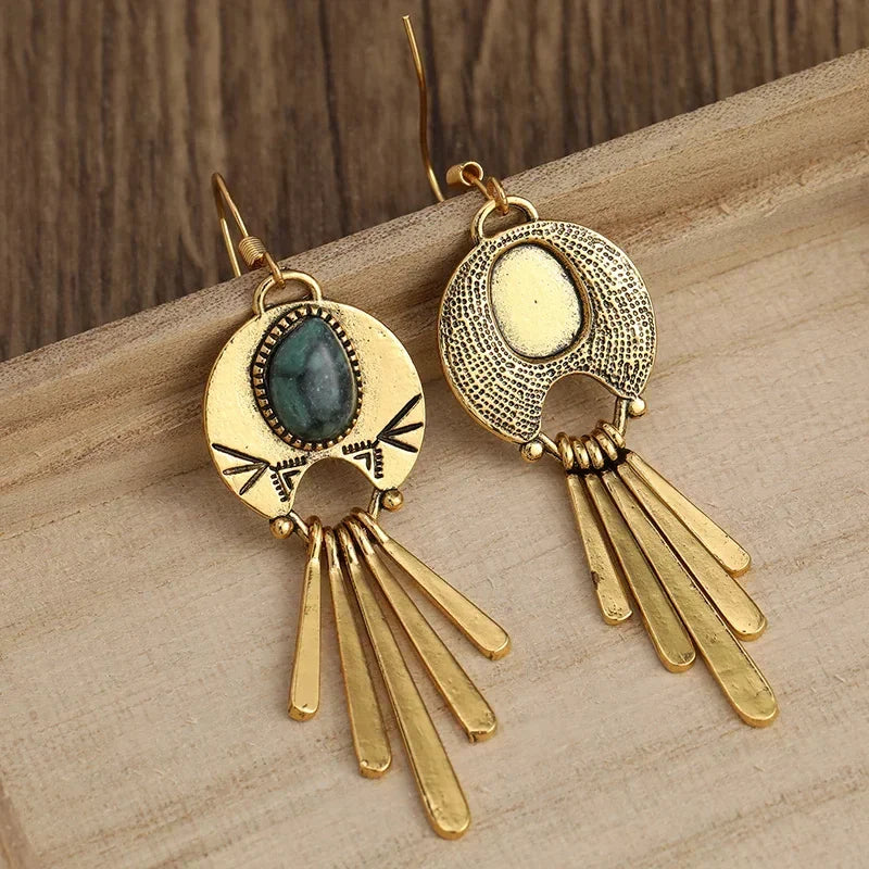 Retro Bohemian Long Earrings