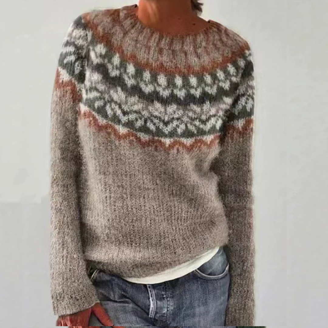 Silvie | Pull rétro scandinave