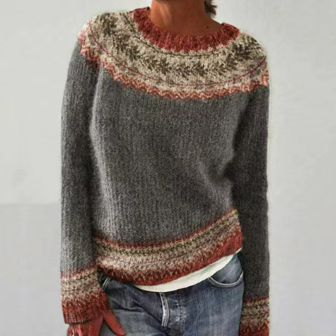 Louna | Pull d'hiver vintage