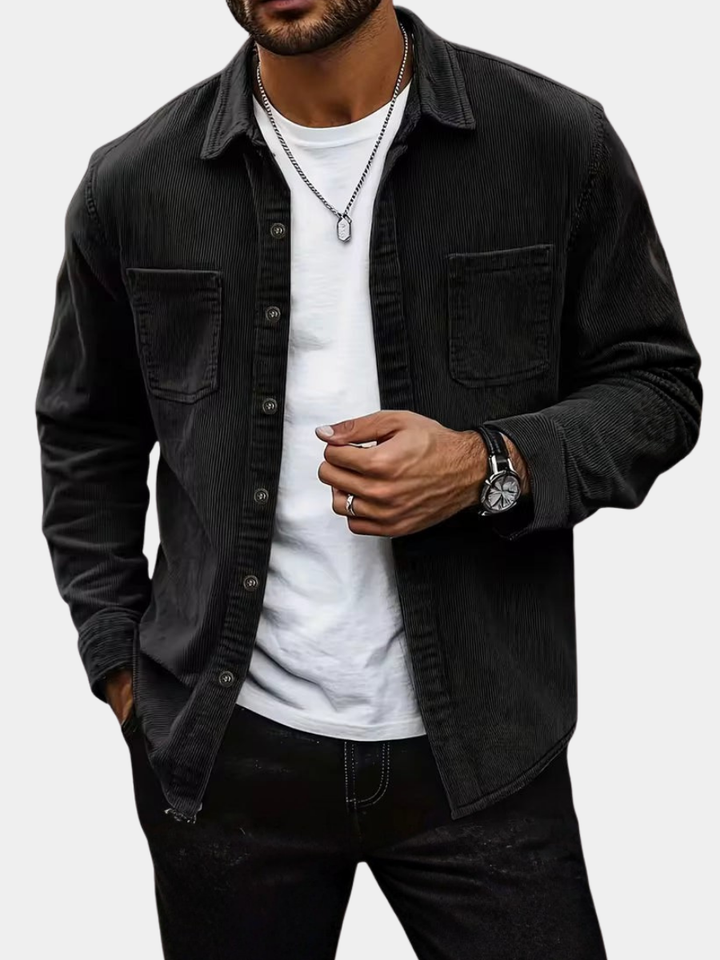 Lukas | Warm Corduroy Shirt for Men