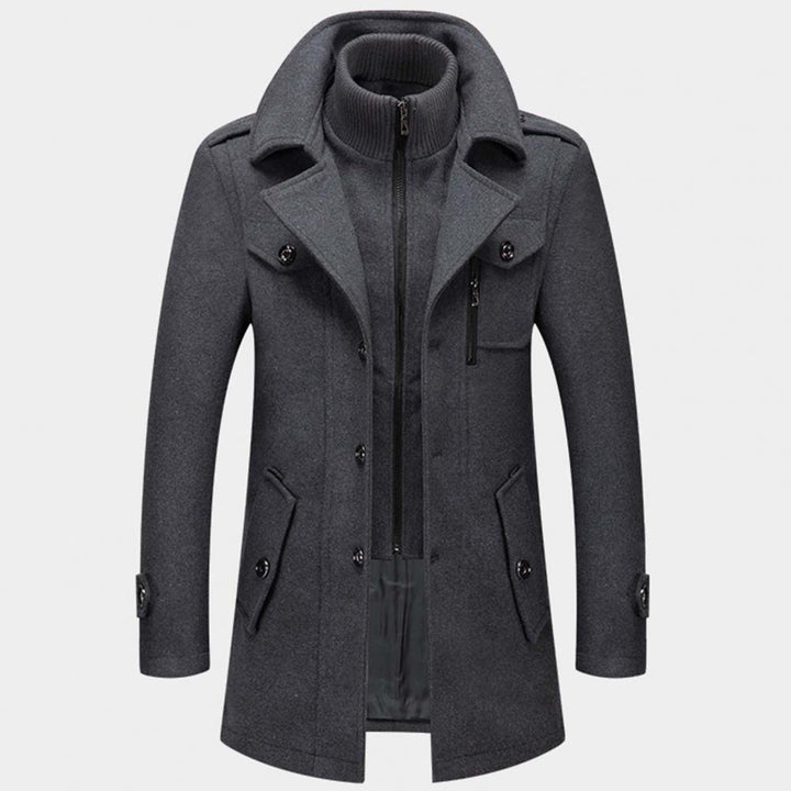 Nordelle | Double-Collar Trench Coat