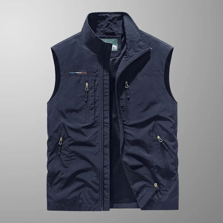 Lars | Men's Breathable Cargo Gilet