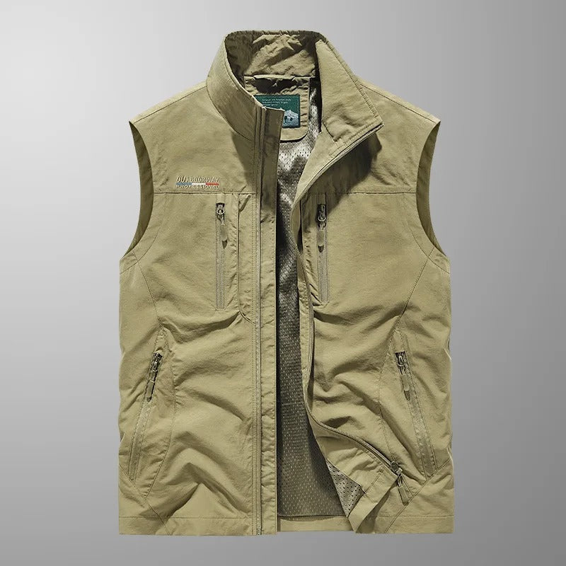 Lars | Men's Breathable Cargo Gilet