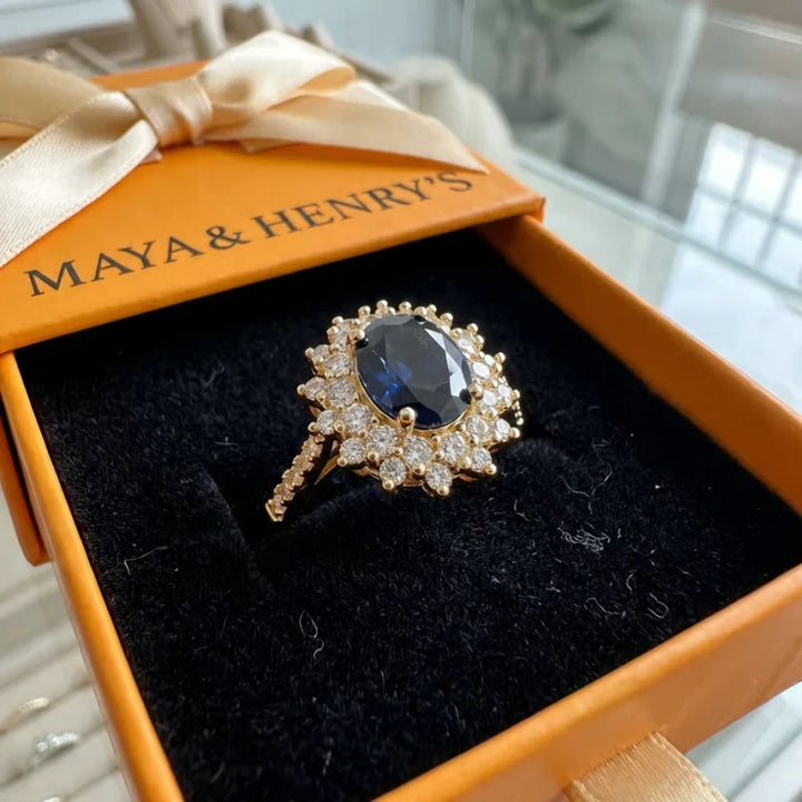 Vionne Saphirae Ring | Gold