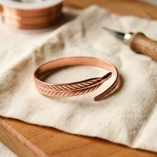 Parker's Root Copper Bracelet