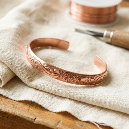 Parker's Bloom Copper Bracelet