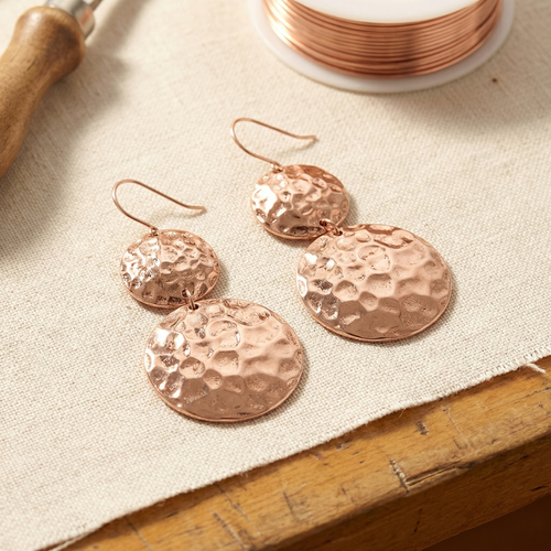 Rose's Solstice Copper Earrings