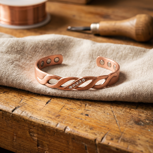Parker's Seam Copper Bracelet